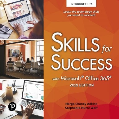Pearson eText for Skills for Success with Microsoft Office 2019
